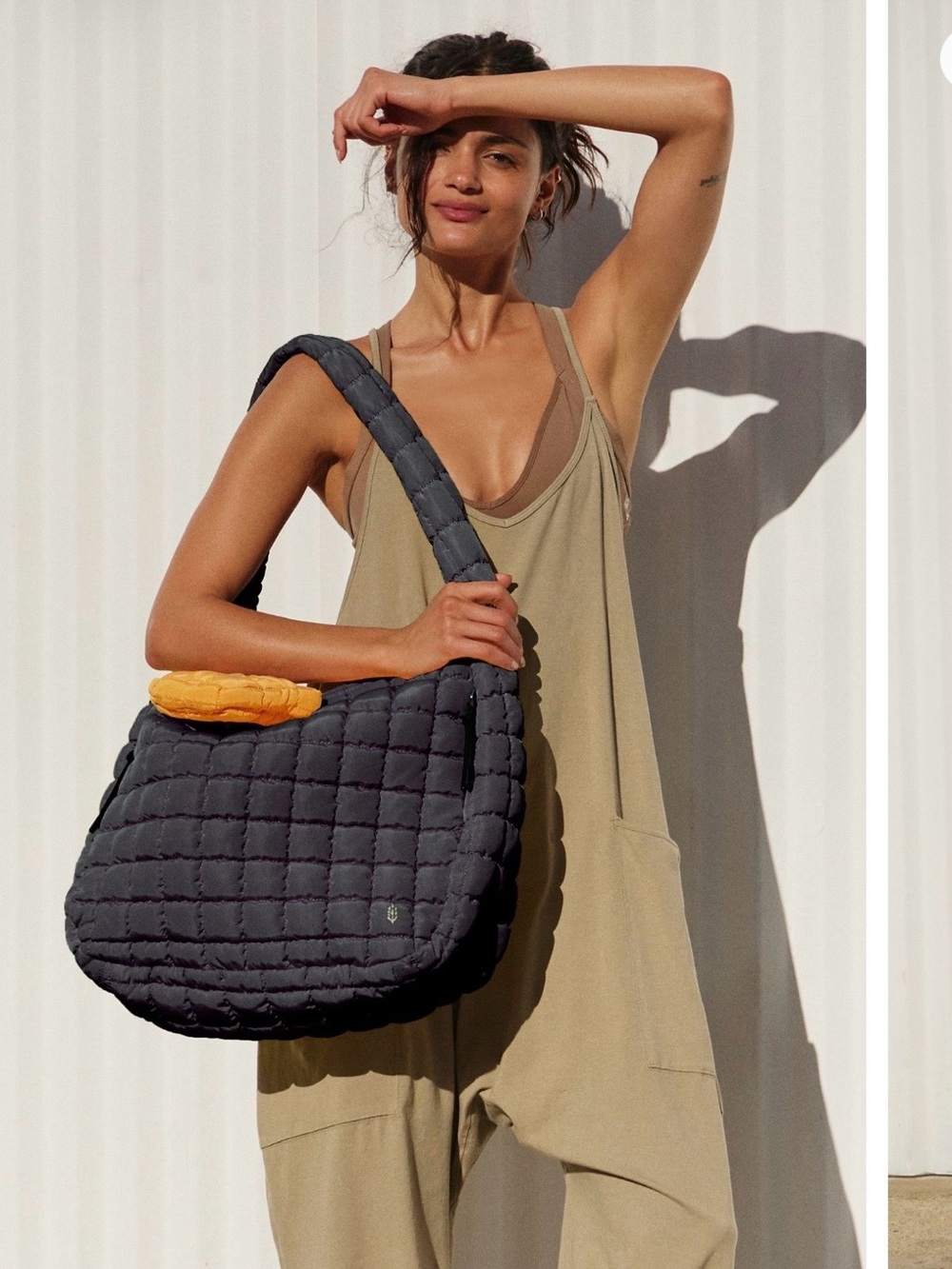 Quilted Carryall Bag - Picture 2 of 10